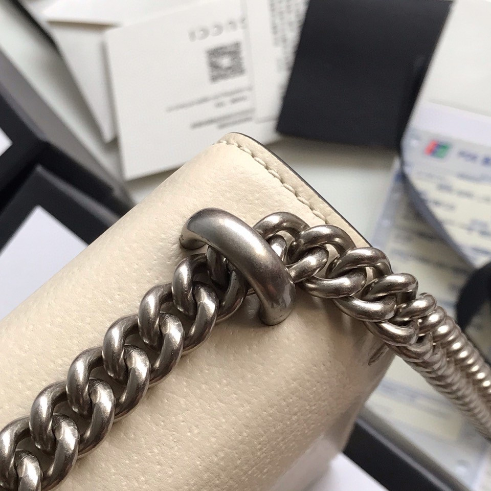 G*u*i DIONYSUS LEATHER MINI BAG 7.5"Wx6"Hx2"D