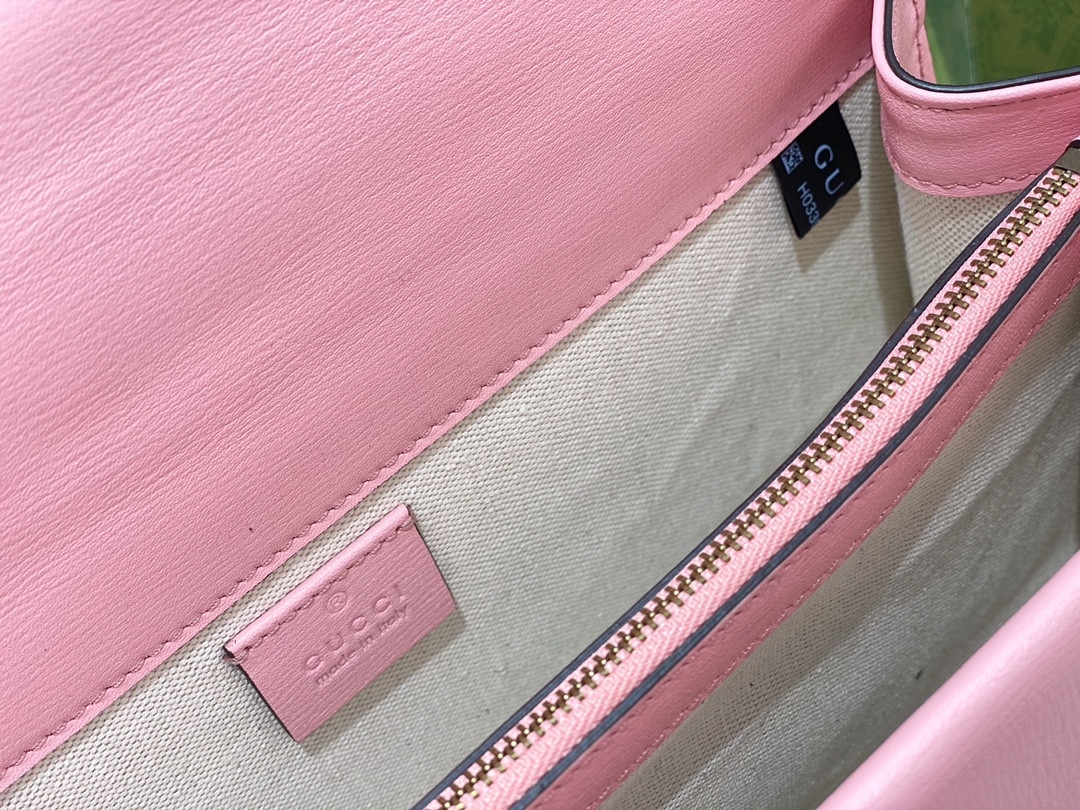 G*u*i DIONYSUS SMALL SHOULDER BAG PINK RED 11"Wx7"Hx3.5"D