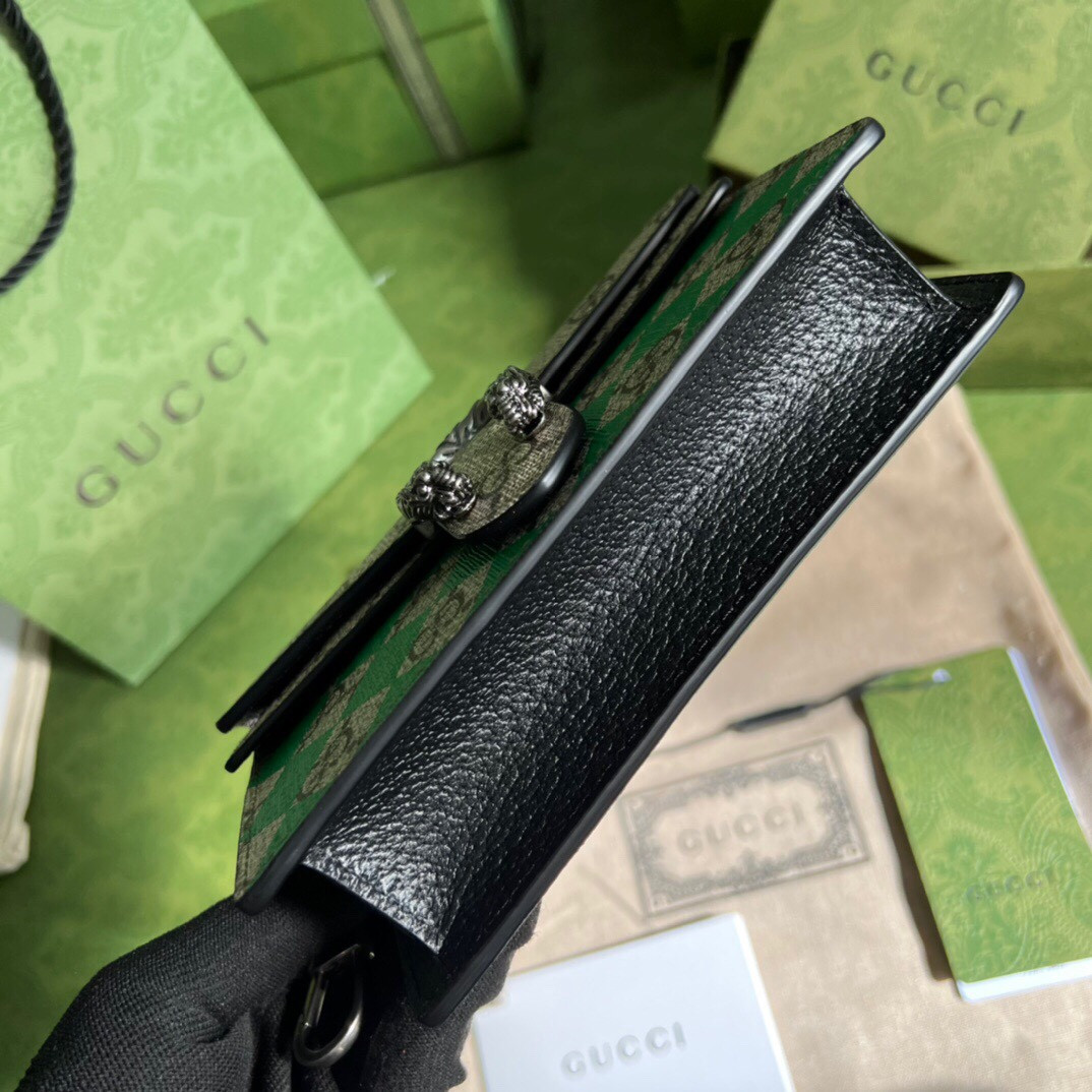 G*u*i DIONYSUS GG S*p*e S*pER MINI BAG 6.5"Wx3.9"Hx1.6"D