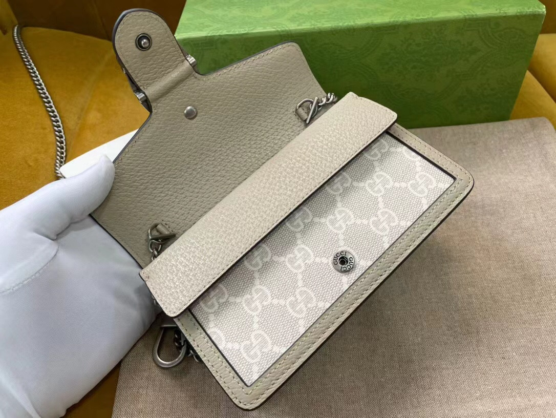 G*u*i DIONYSUS GG S*p*e S*pER MINI BAG 6.5"Wx3.9"Hx1.6"D