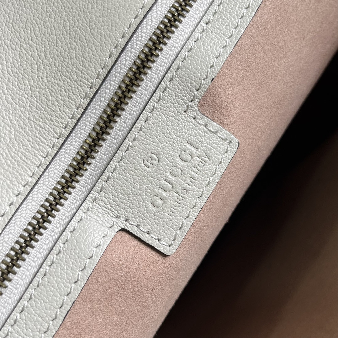 G*u*i DIANA LARGE TOTE BAG White 40W x 34H x 21D CM