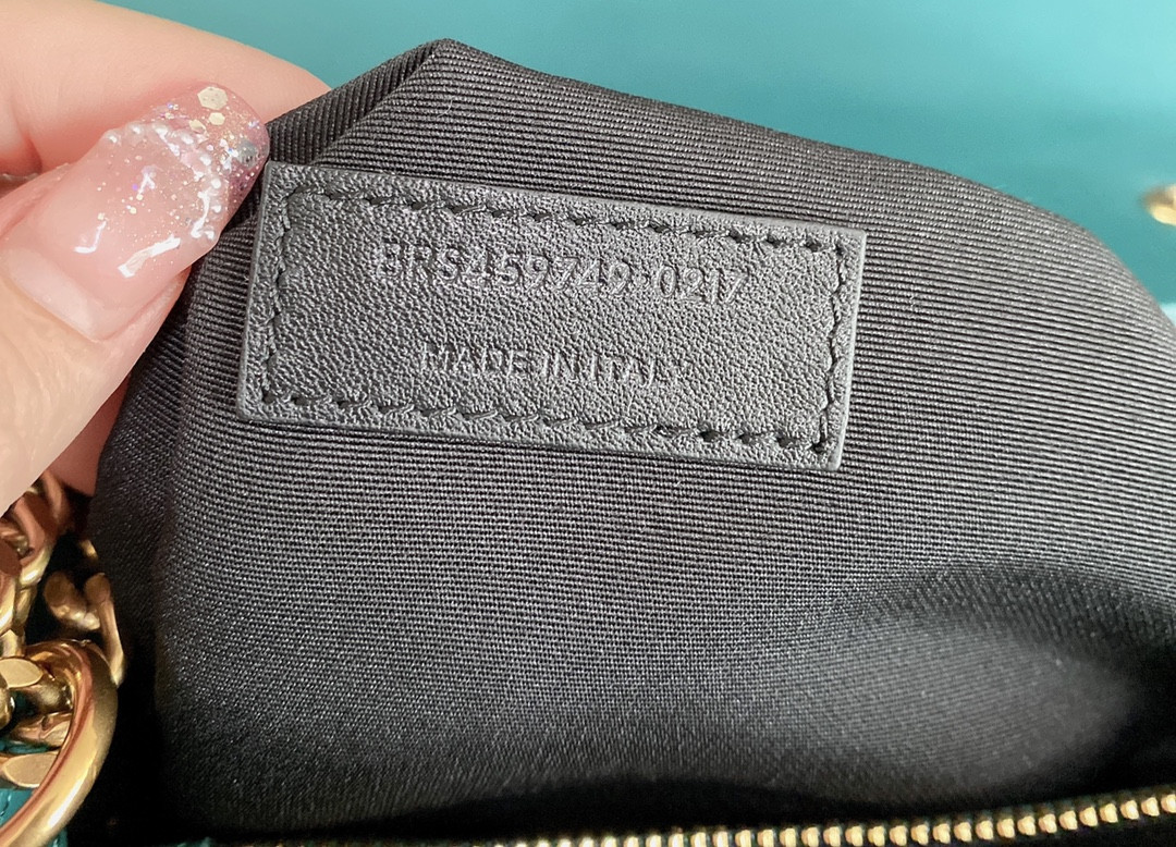 Y*L LOULOU MEDIUM BAG IN Y-QUILTED LEATHER BAG 12.5 X 8.6 X 4.7 INCHES