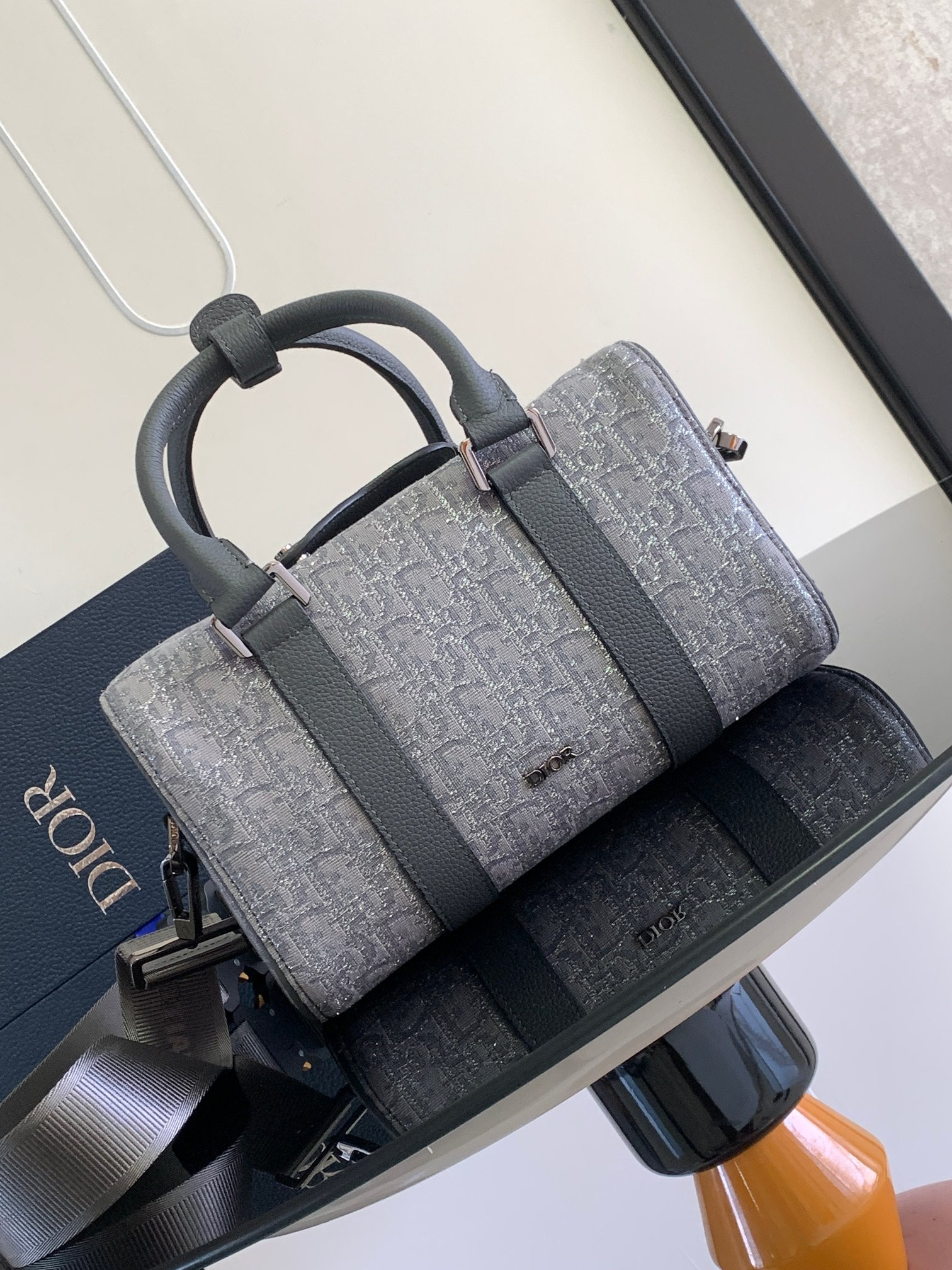 D*0r Lingot Bag GRAY 26 x 16 x 14.5 cm