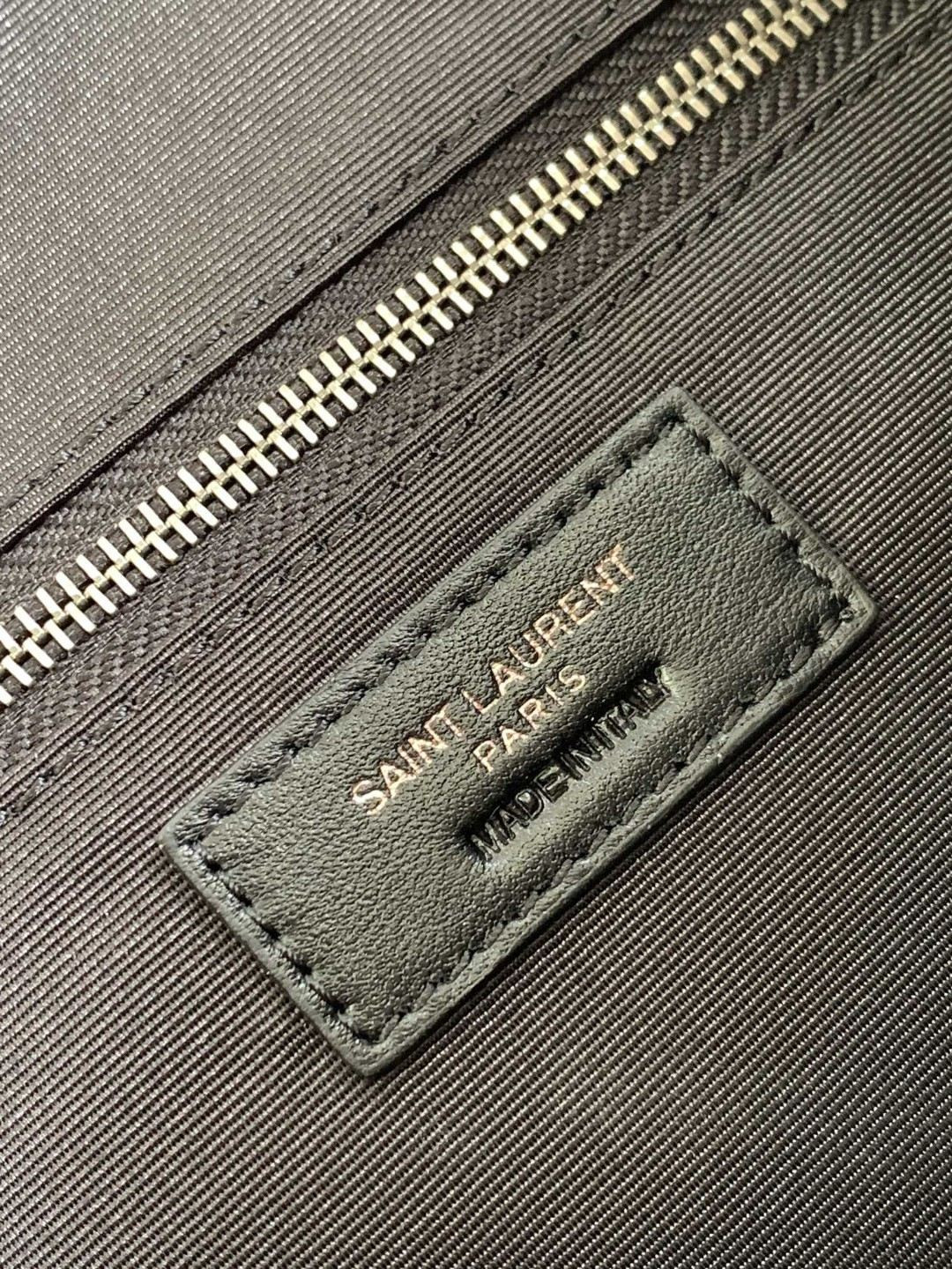 Y*L NIKI SHOPPING IN VINTAGE LEATHER BEIGE 12.9 X 10.6 X 4.5 INCHES