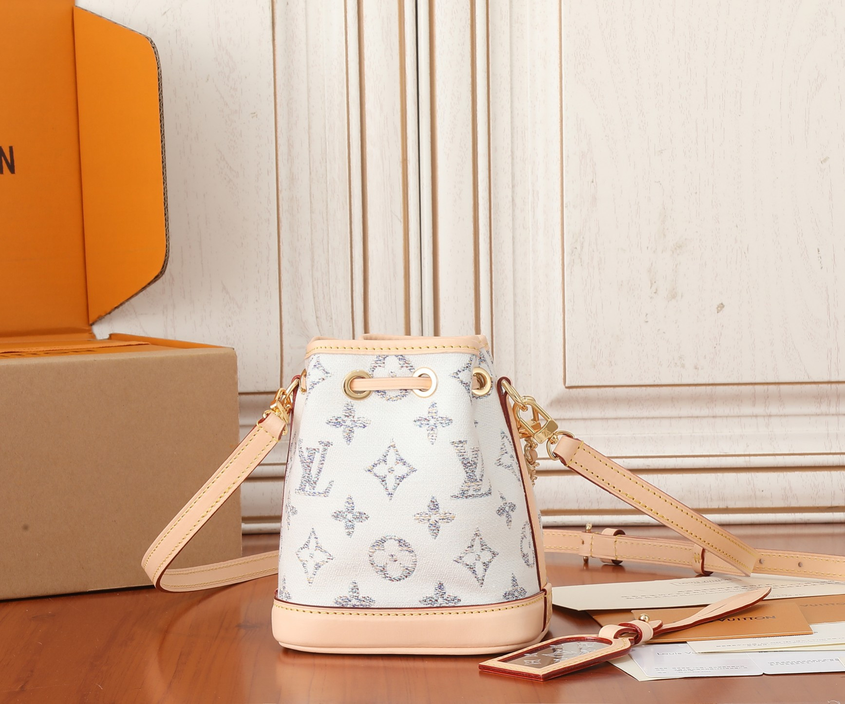 LV Nano Noé  M83453 5.1 x 6.3 x 3.9 inches