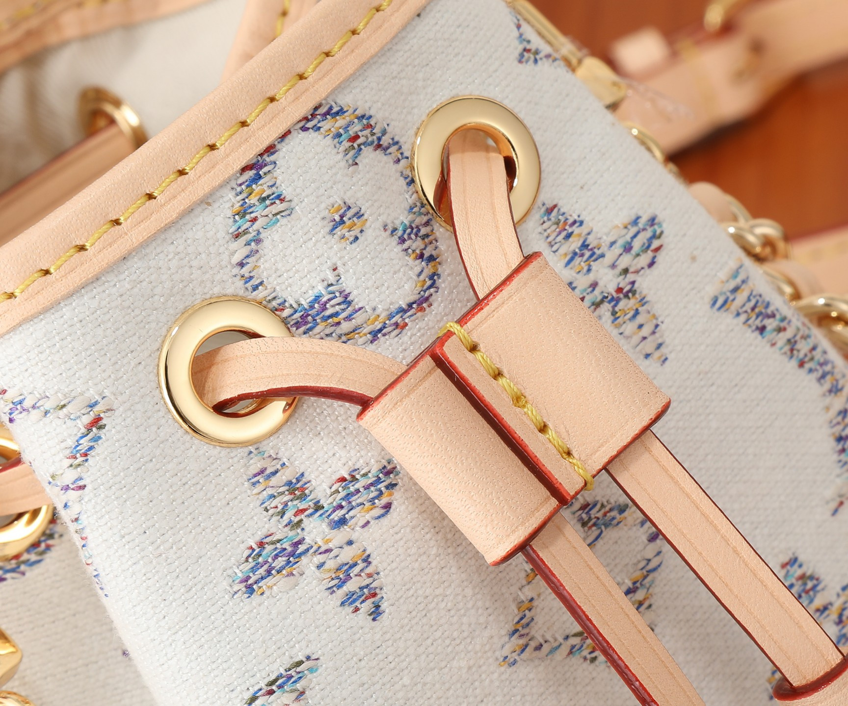 LV Nano Noé  M83453 5.1 x 6.3 x 3.9 inches