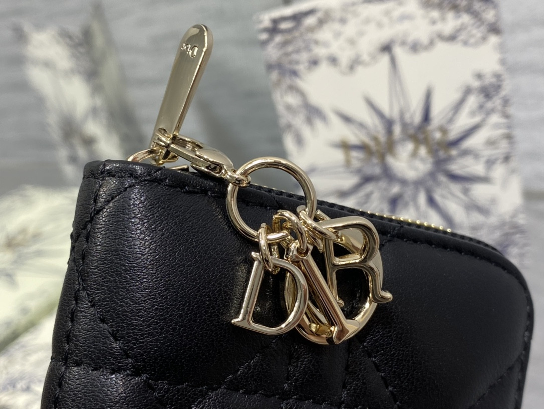 Lady D*0r Voyageur Small Coin Purse CARD HOLDER