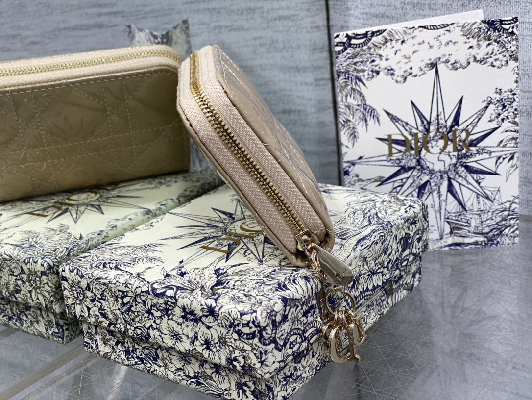 Lady D*0r Voyageur Small Coin Purse CARD HOLDER