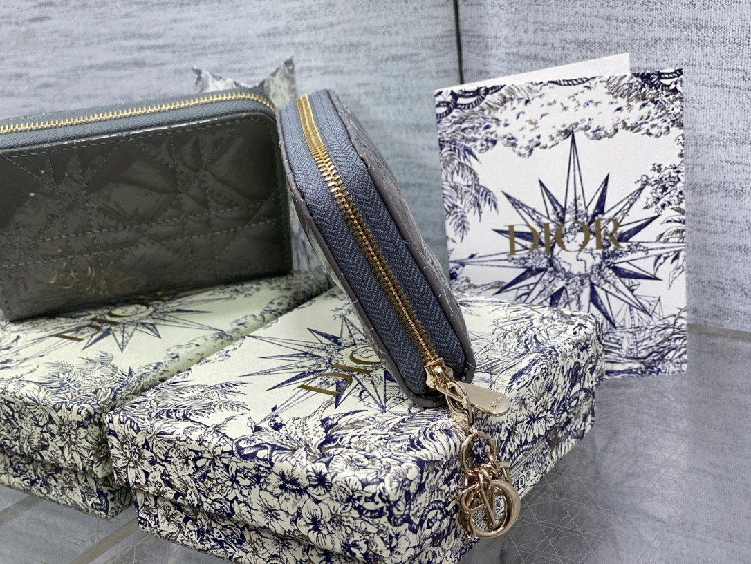 Lady D*0r Voyageur Small Coin Purse CARD HOLDER