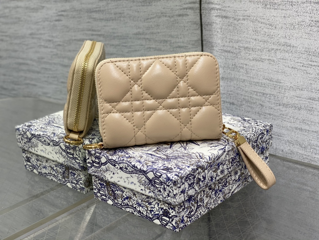 Lady D*0r Voyageur Small Coin Purse CARD HOLDER