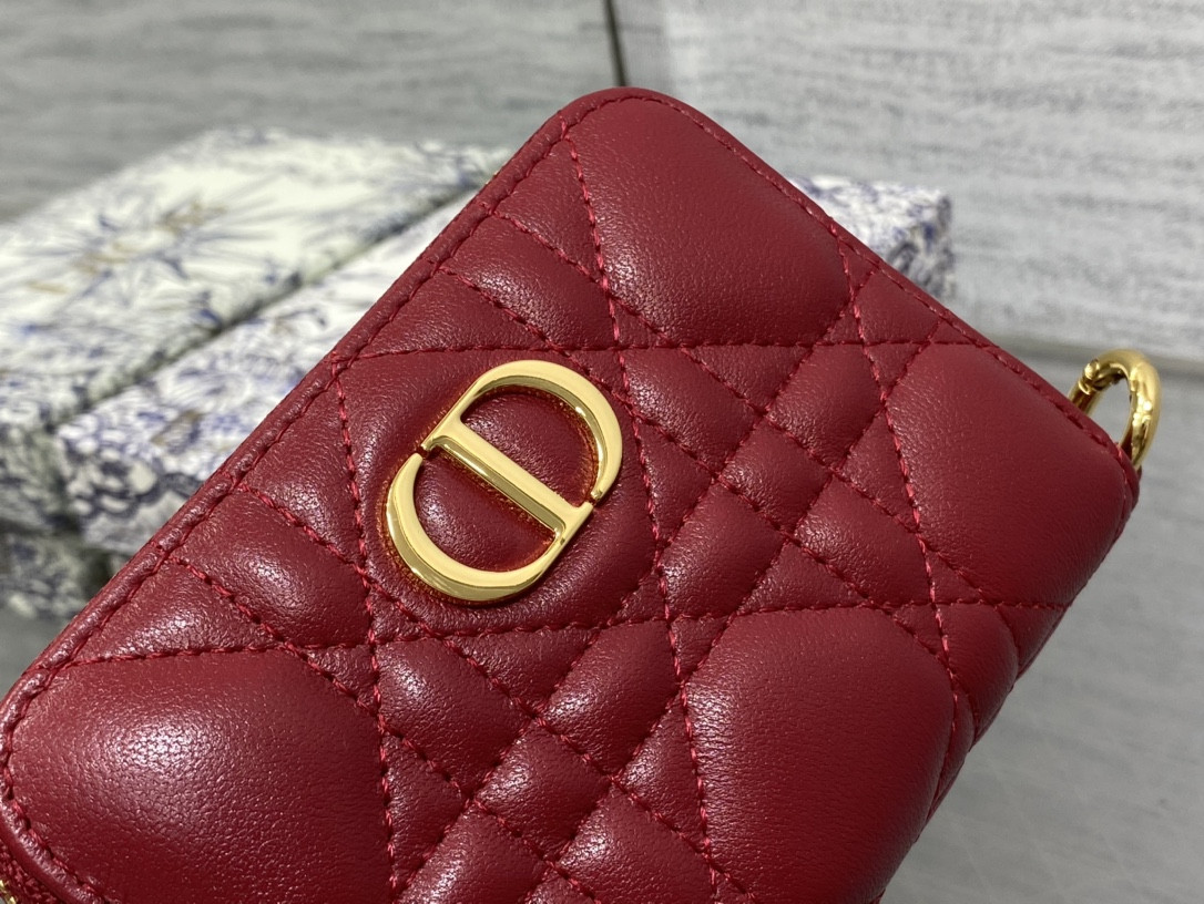 Lady D*0r Voyageur Small Coin Purse CARD HOLDER