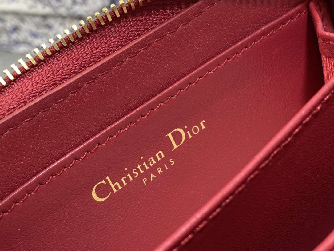 Lady D*0r Voyageur Small Coin Purse CARD HOLDER