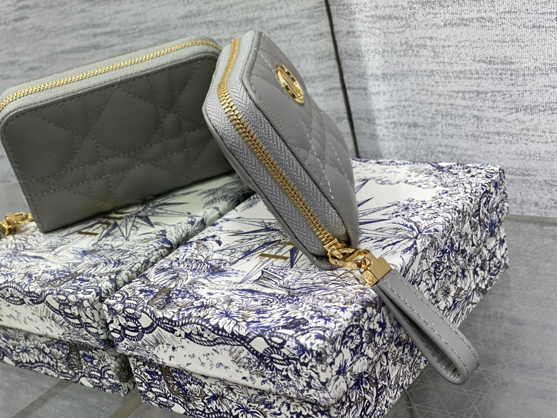 Lady D*0r Voyageur Small Coin Purse CARD HOLDER