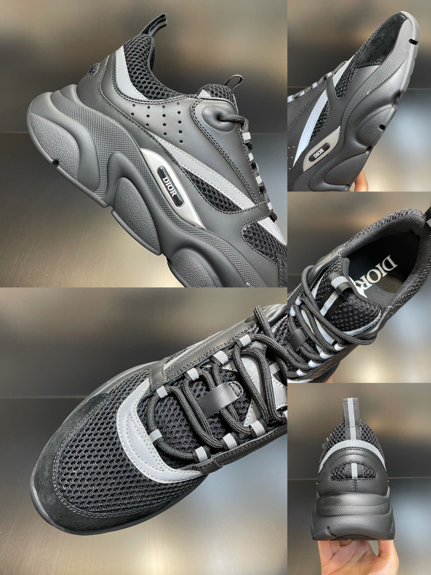 UA D*0r B22 black Sneake