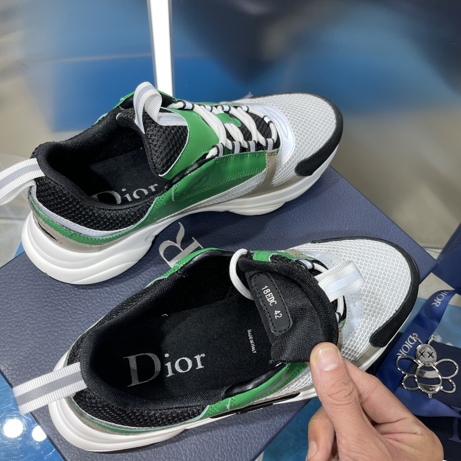 UA D*0r B22 green Sneaker