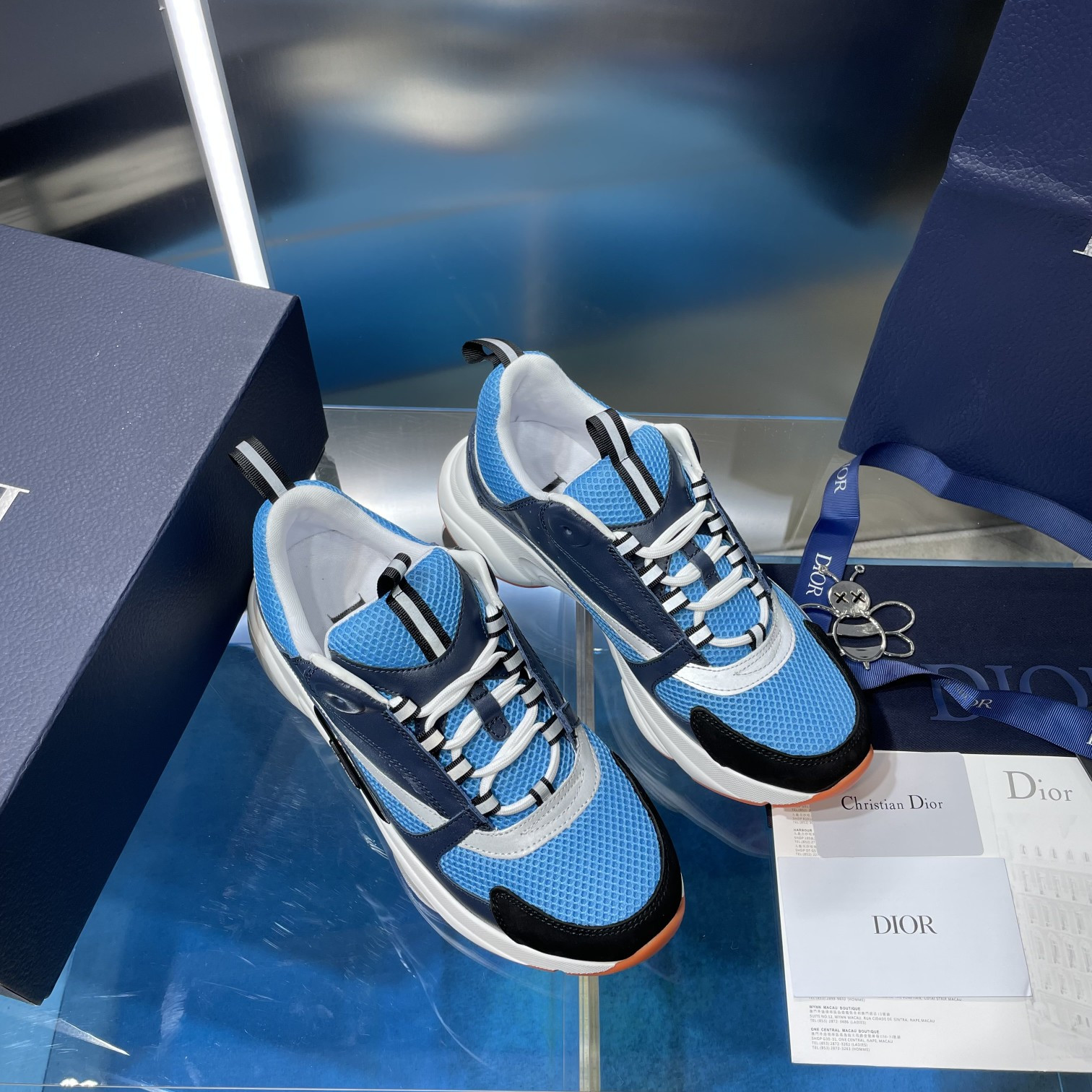 UA D*0r B22 blue Sneaker