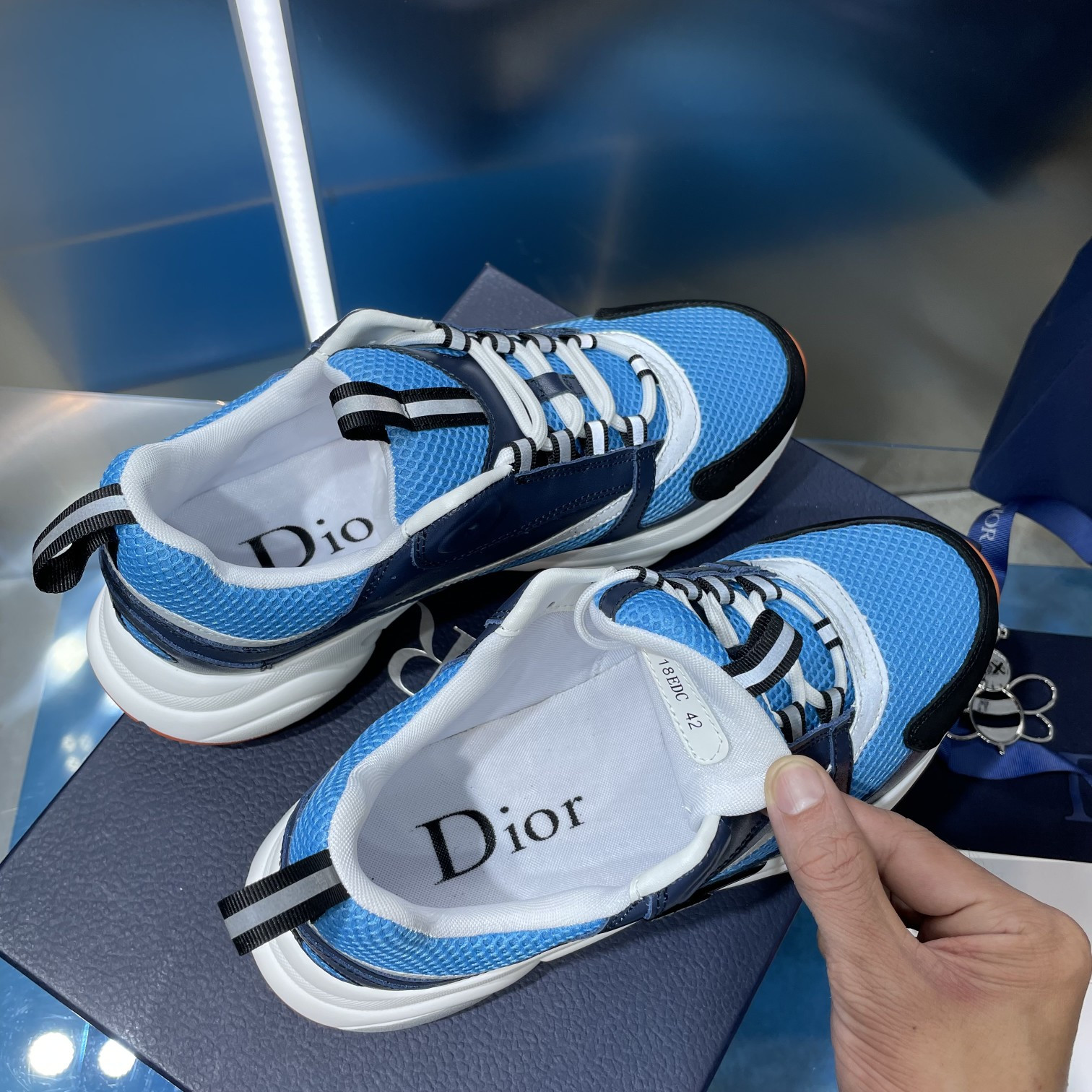 UA D*0r B22 blue Sneaker