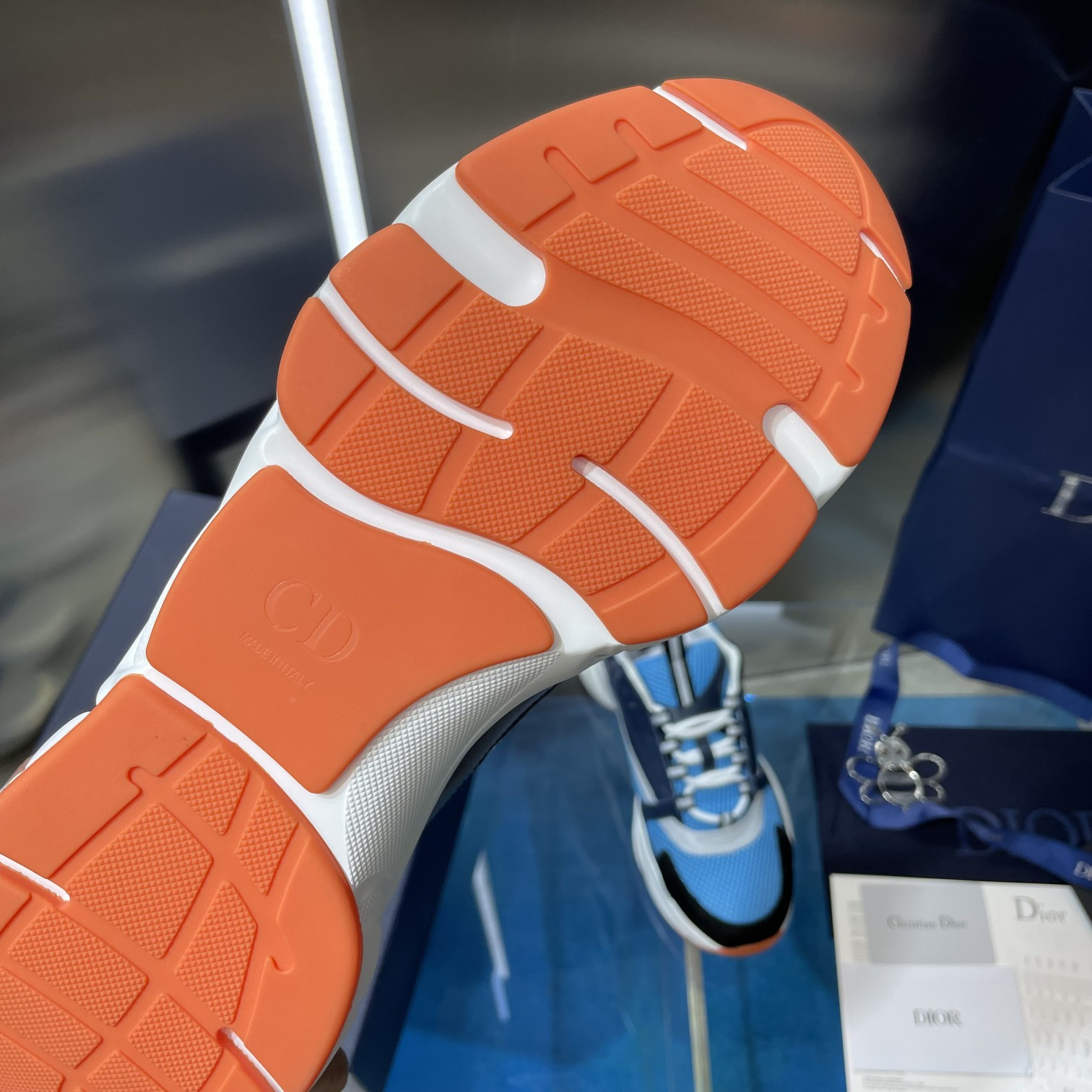 UA D*0r B22 blue Sneaker