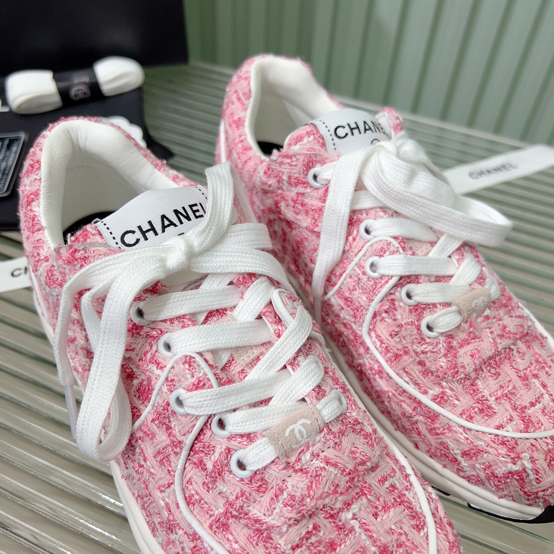 UA Ch*el SNEAKERS Tweed