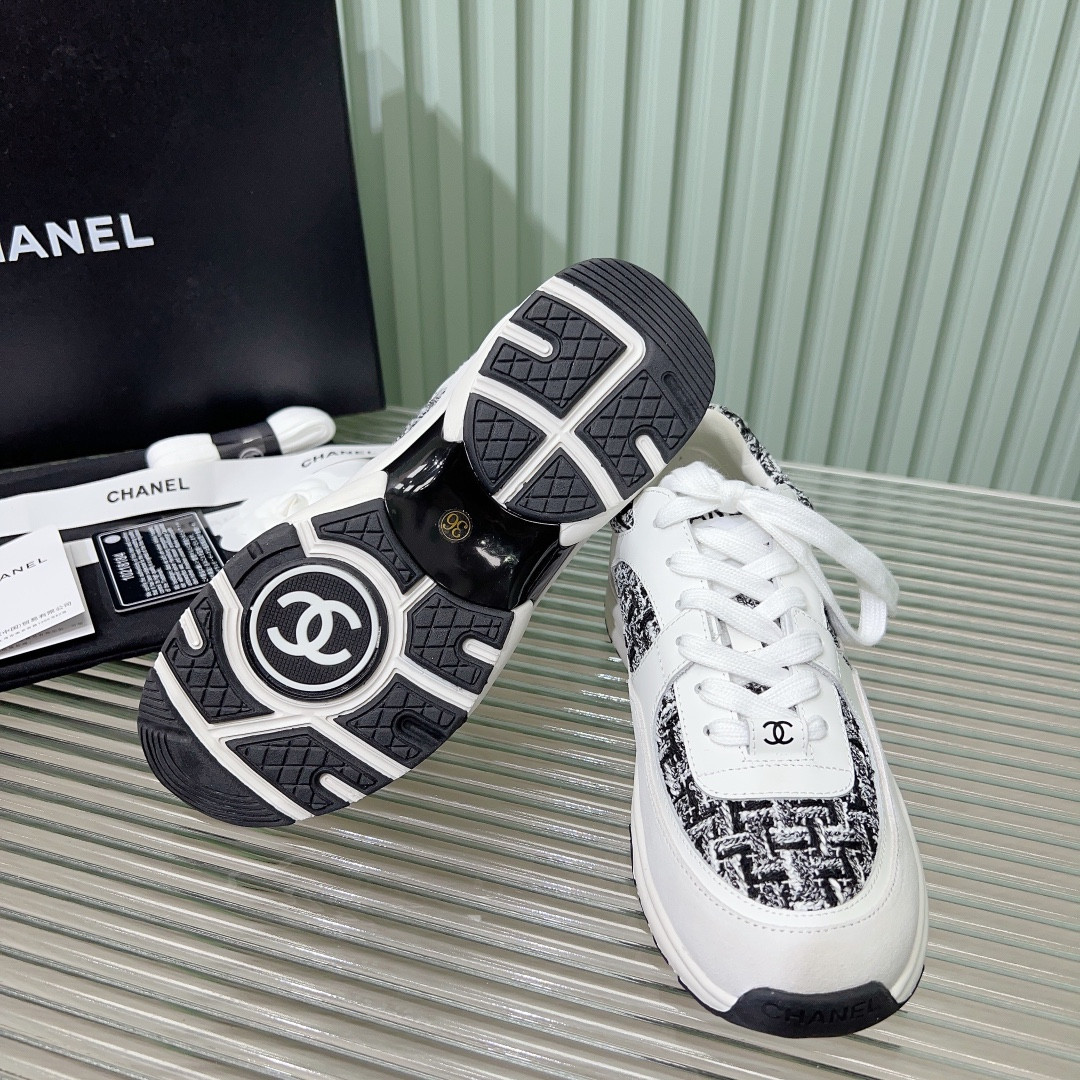 UA Ch*el SNEAKERS Tweed