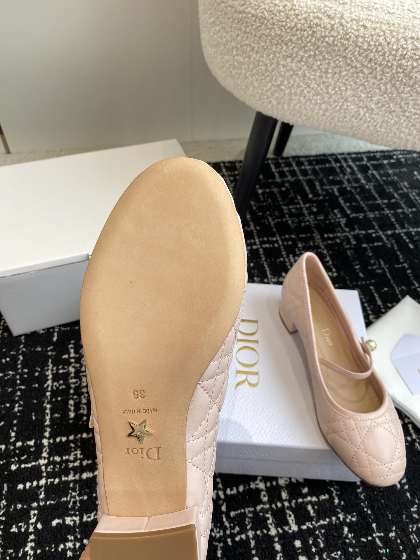 UA D*0r Ballet Pump Rose