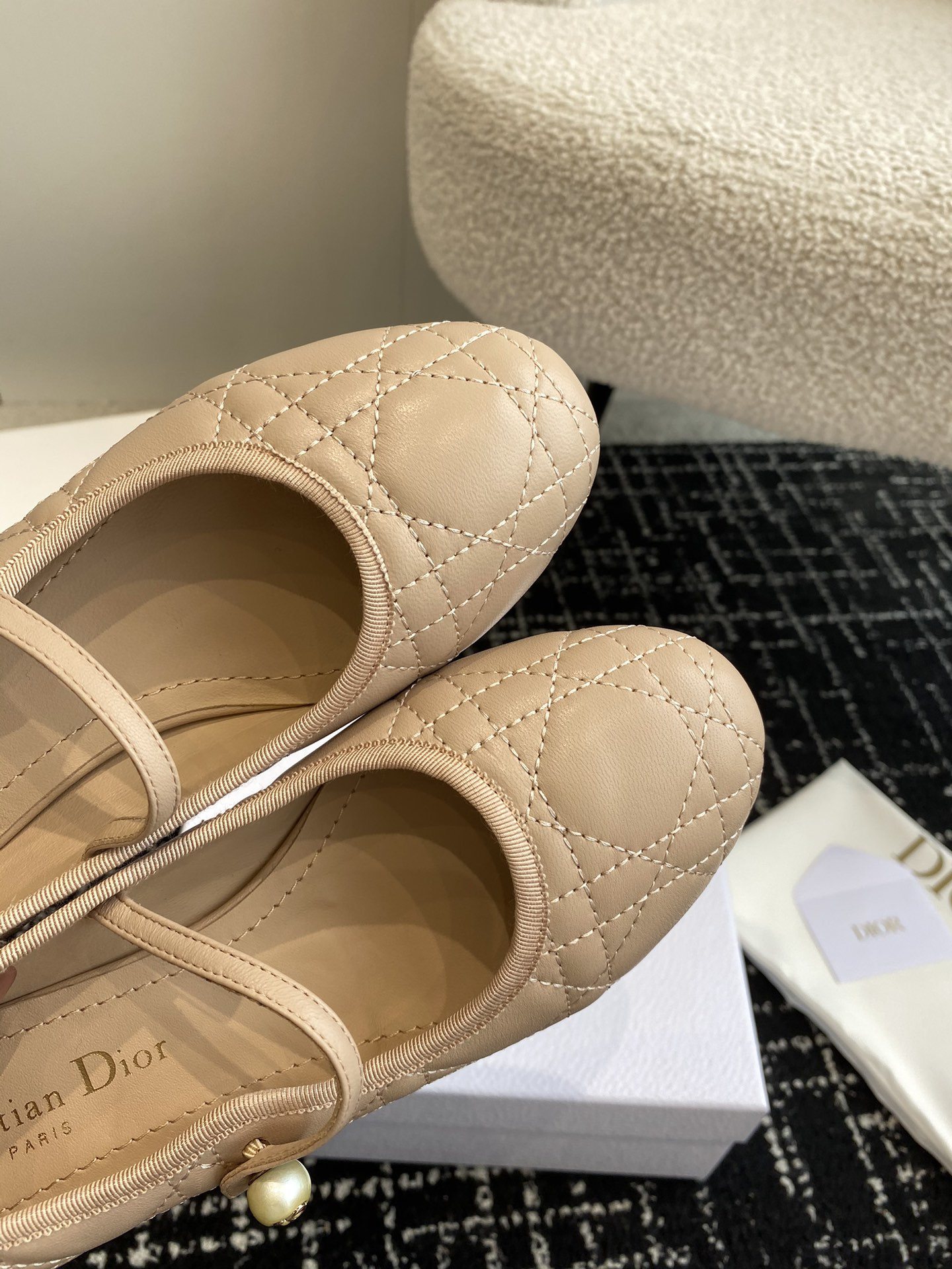 UA D*0r Ballet Pump Nude