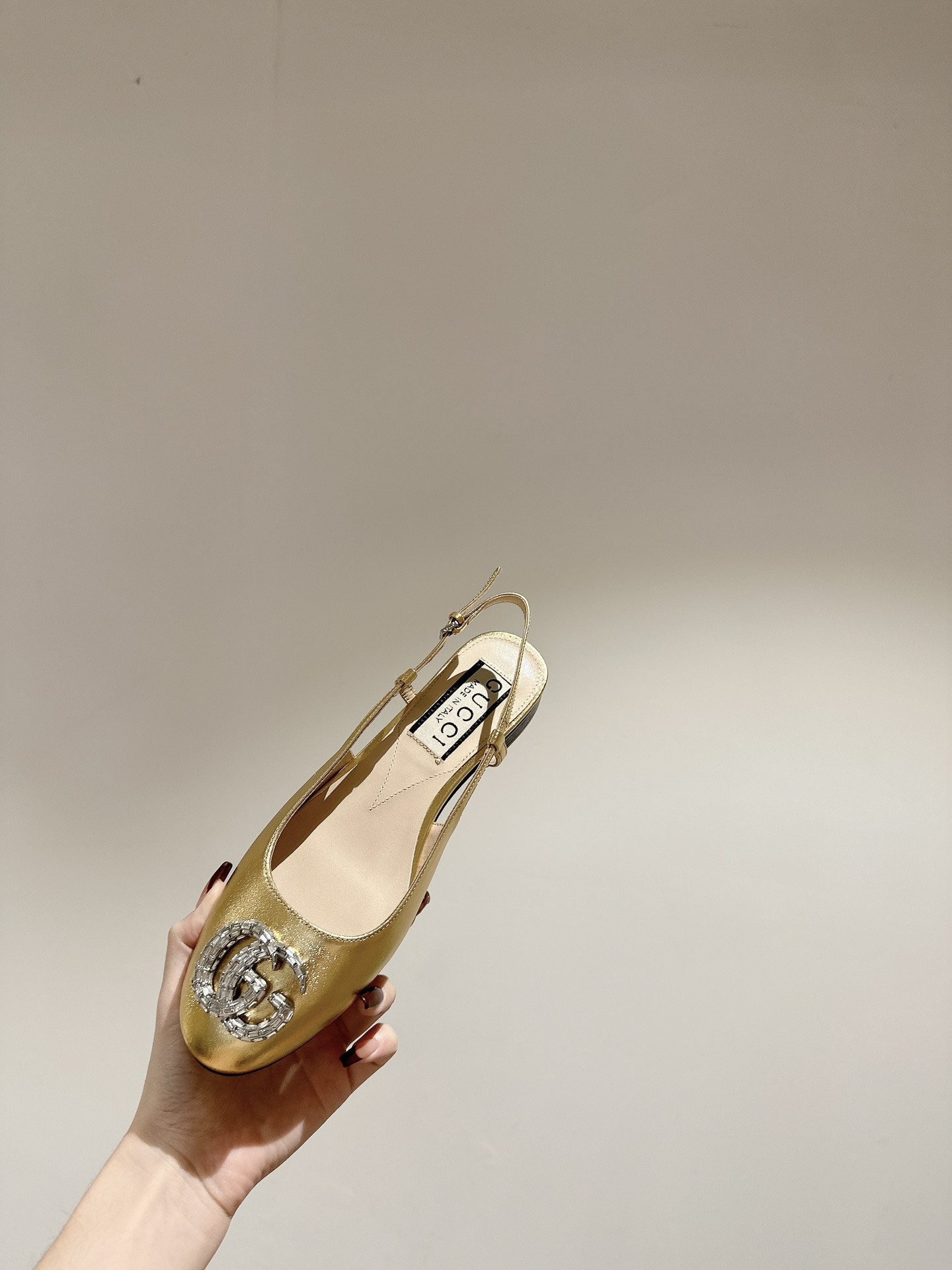 UA G*u*i BALLERINA WITH DOUBLE G