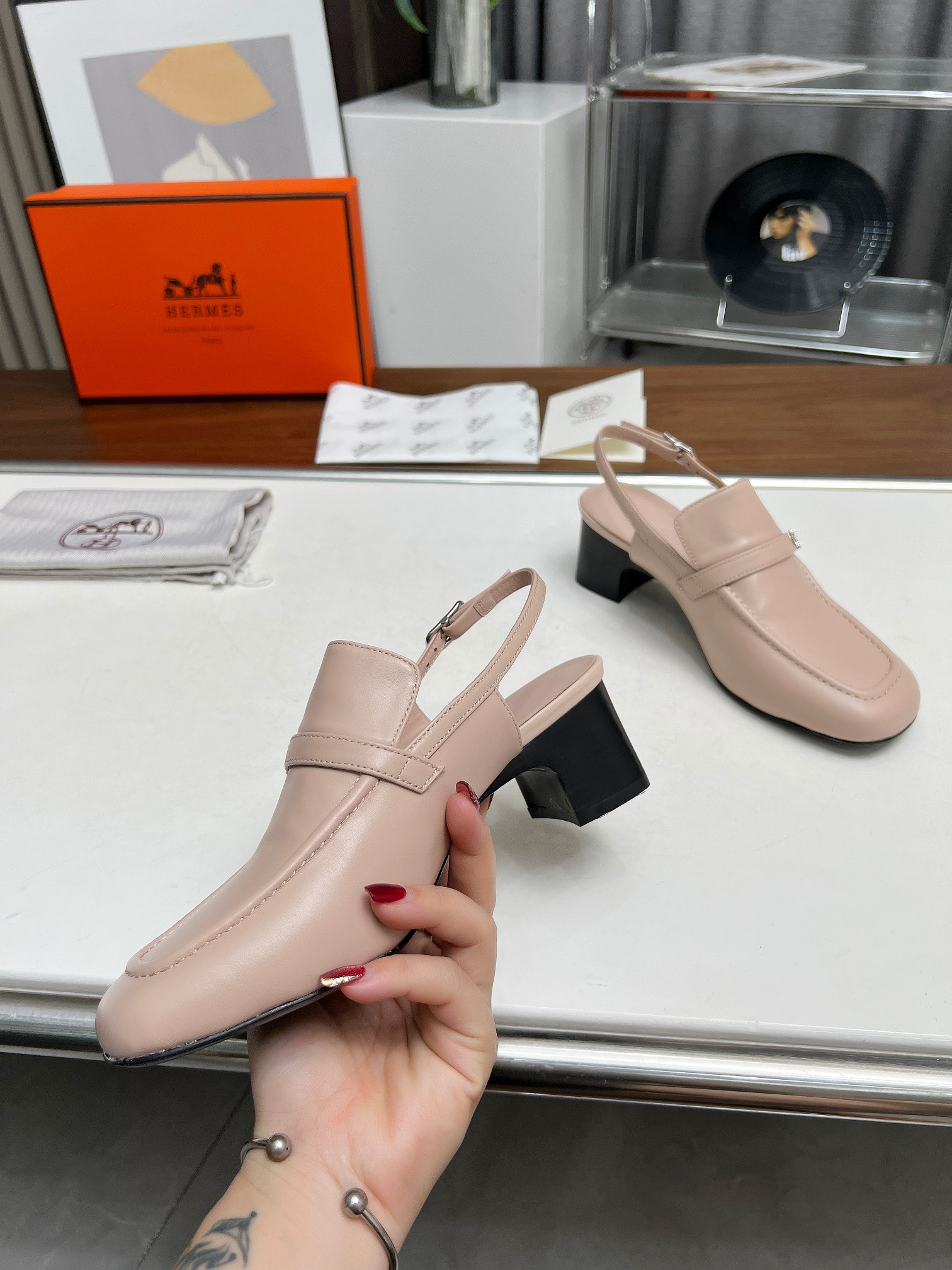 UA Hermès Infinie 50 Pump