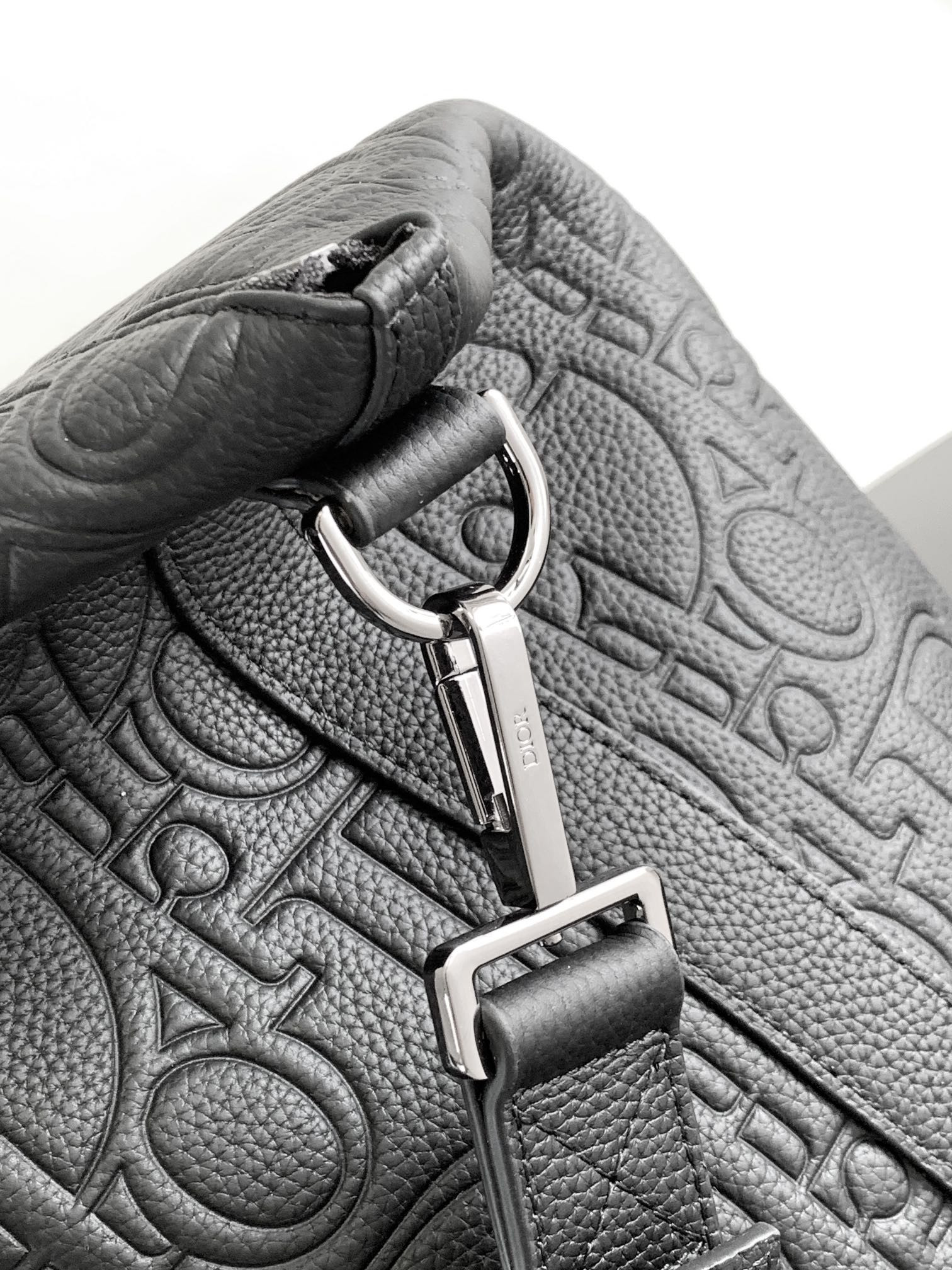 D*0r Weekender 40 Black D*0r Gravity Leather and Black Grained Calfskin  57.5 x 34.5 x 22 cm