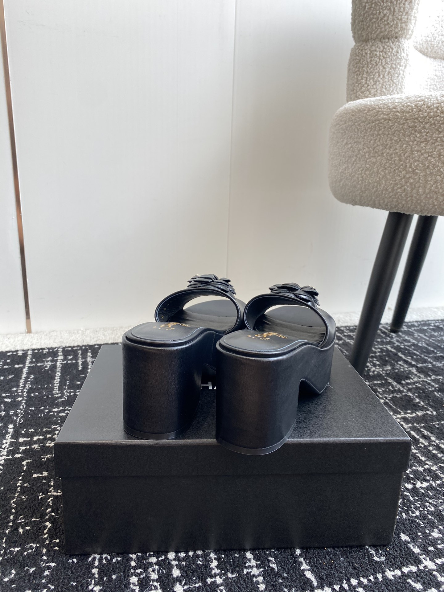 UA Ch*el MULES Platform Heels