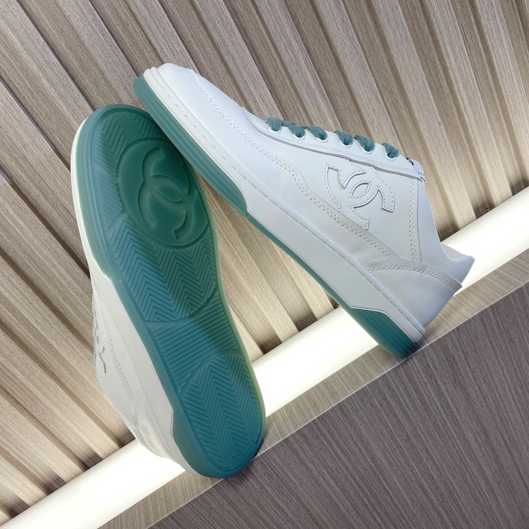 UA Ch*el SNEAKERS calfskin