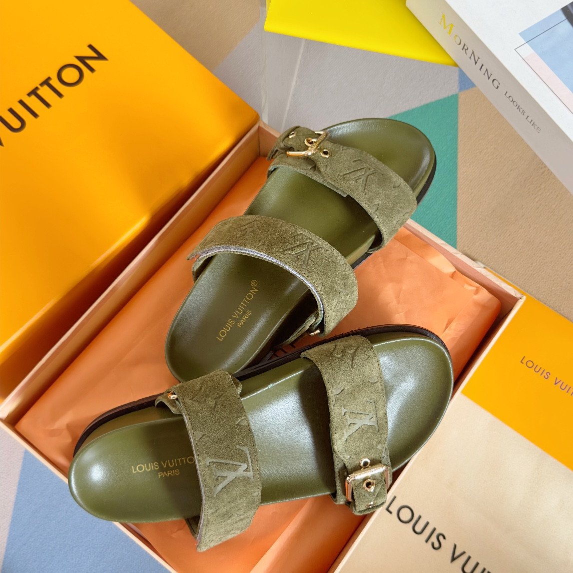 LV Bom Dia Flat Comfort Mule