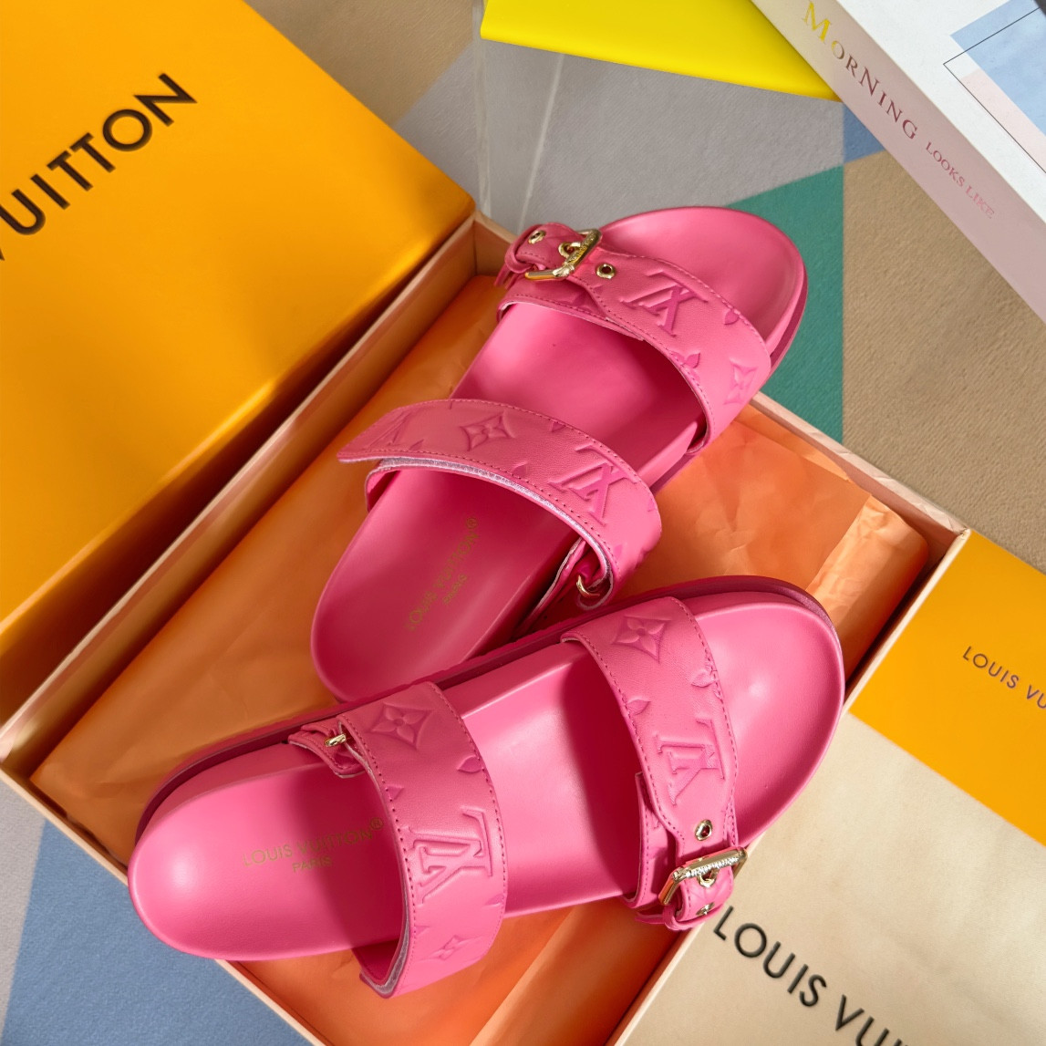 LV Bom Dia Flat Comfort Mule