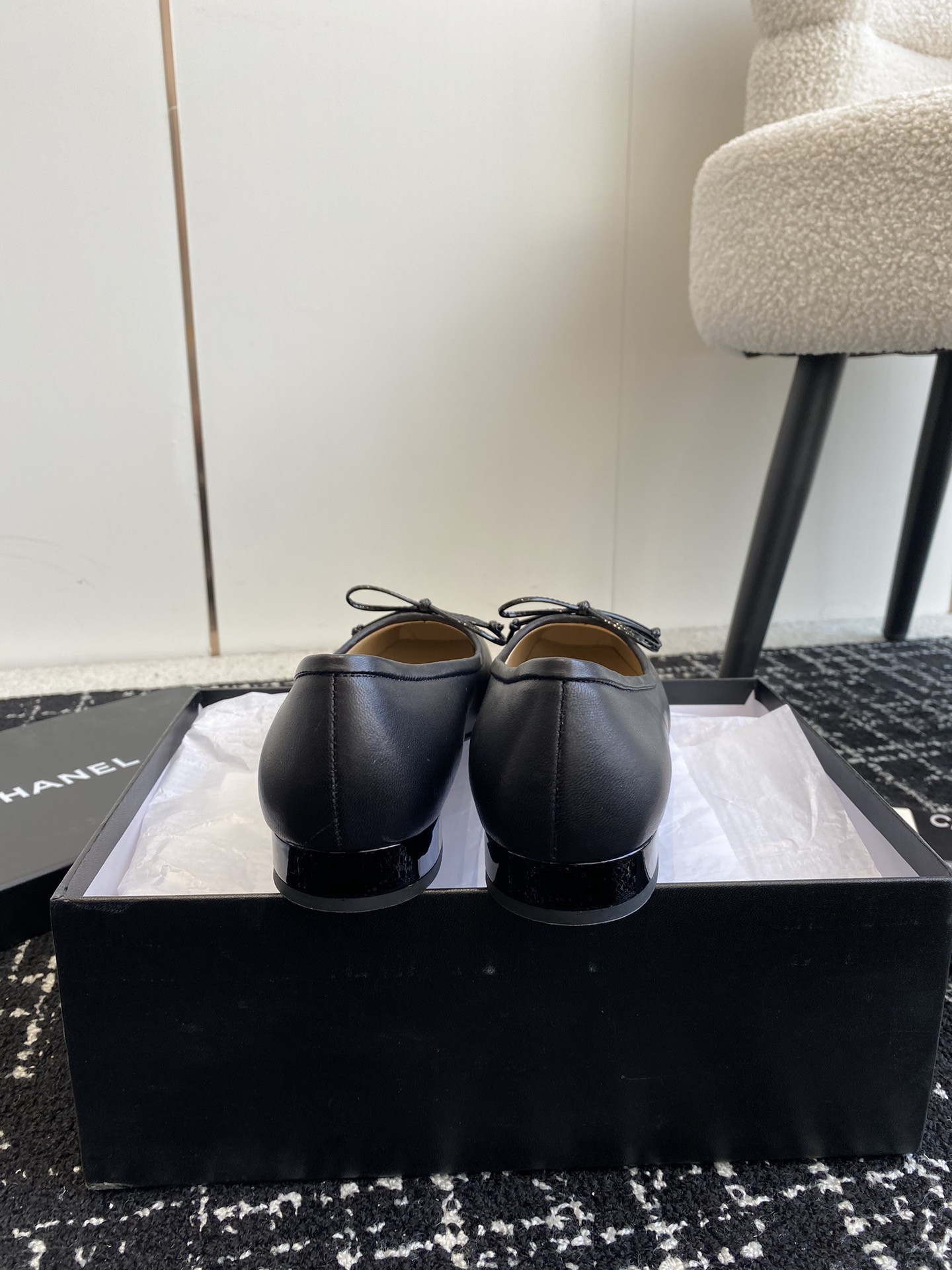 UA Ch*el VINTAGE BALLET FLATS