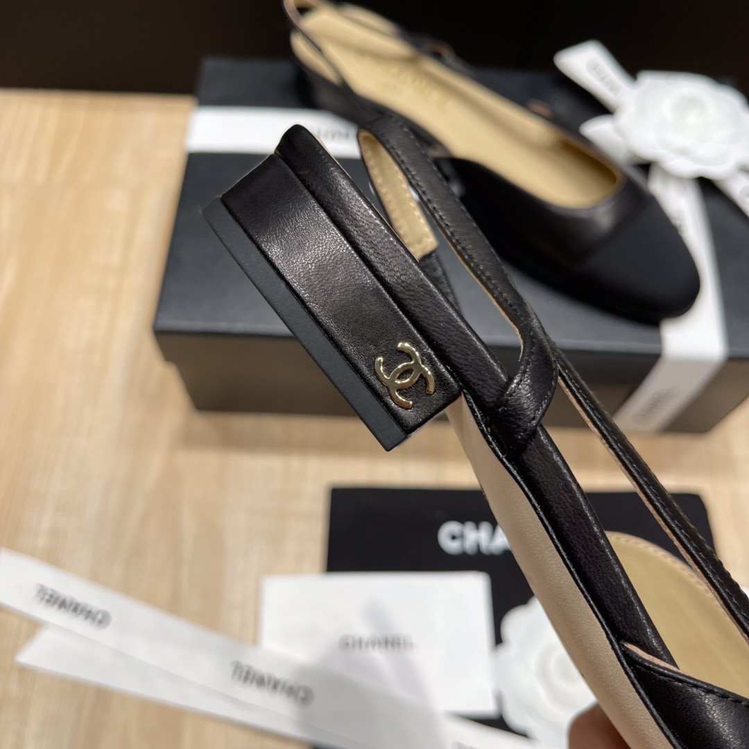 UA Ch*el SLINGBACKS FLAT