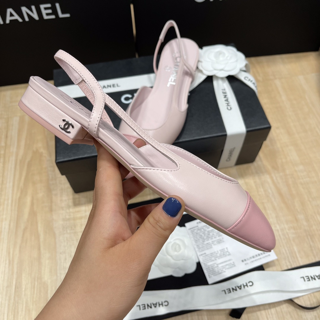 UA Ch*el SLINGBACKS FLAT