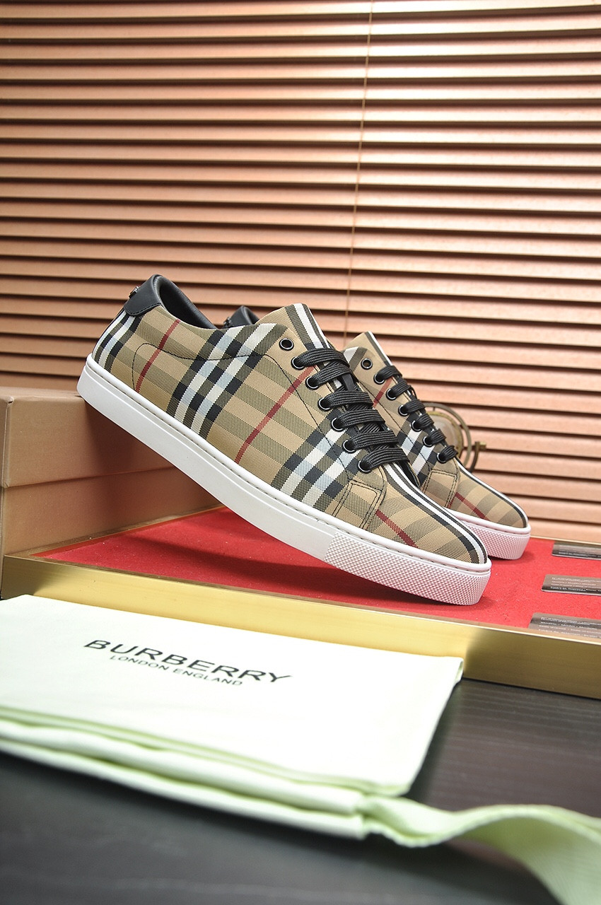 UA B**rry Check Sneakers