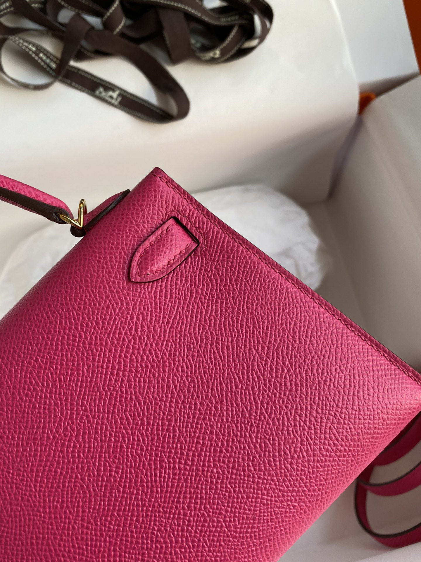 Hermès Mini Kelly 19 19×6×12CM