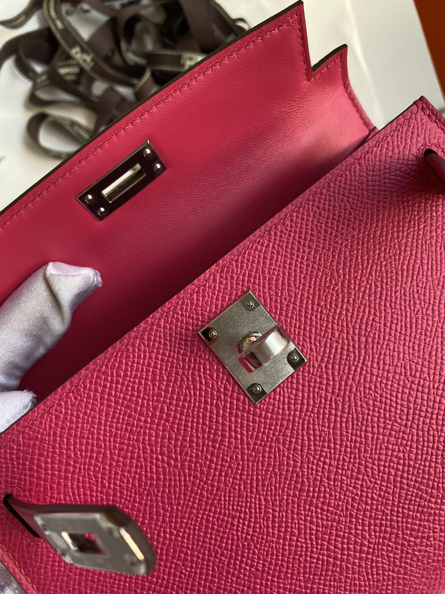 Hermès Mini Kelly 19 19×6×12CM