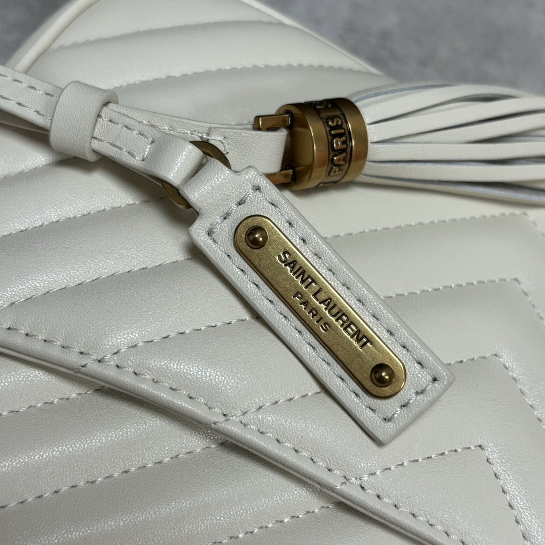 Y*L LOU camera bag in quilted leather 23x16x6cm