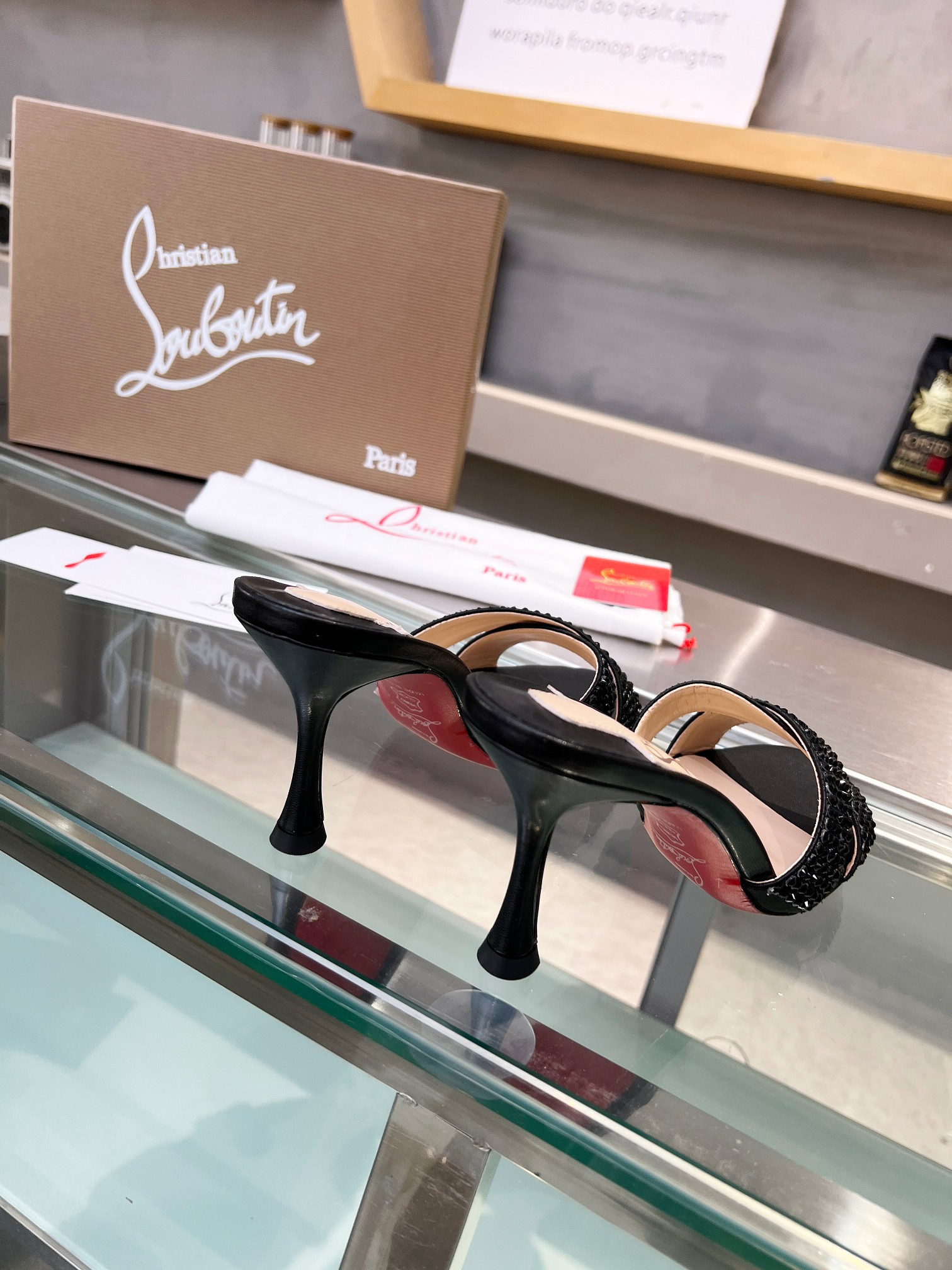 UA Ch**an Louboutin CL red-bottom shoes