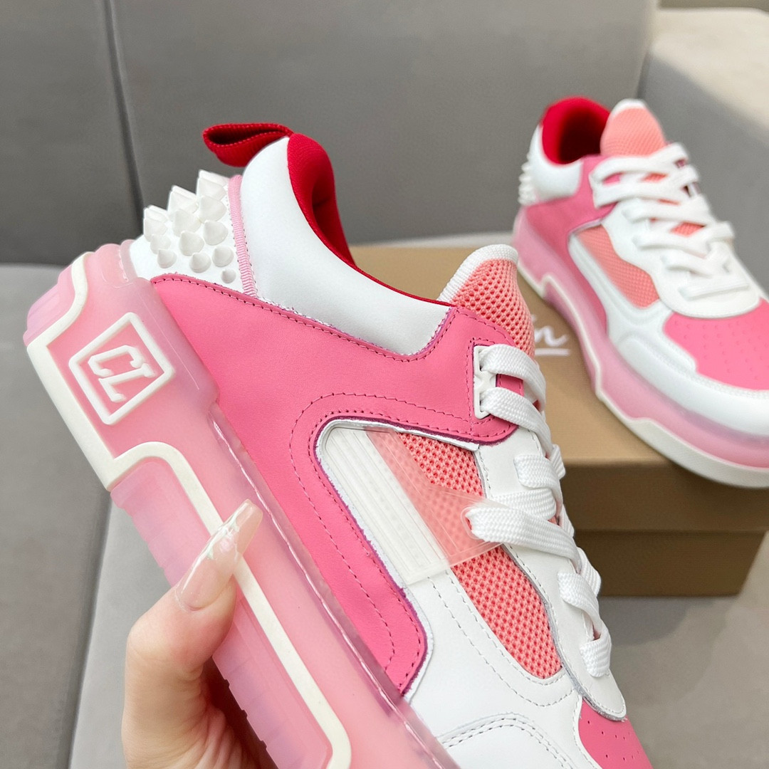 UA Ch**an Louboutin 2024 [New]ASTROLOUBI Unisex Thick-Soled Sneakers