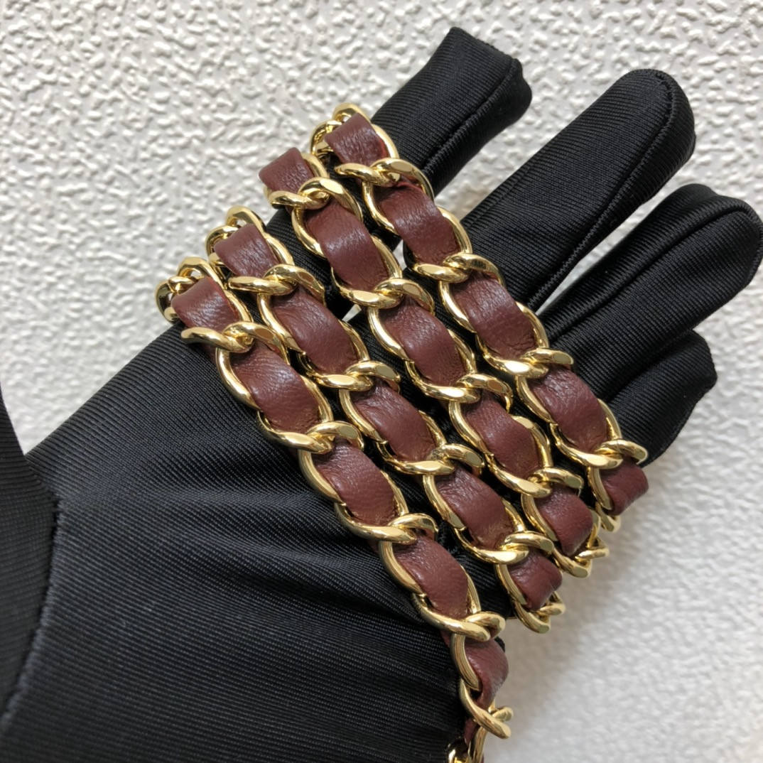 Ch*el MINI FLAP BAG 12 × 20 × 6 cm