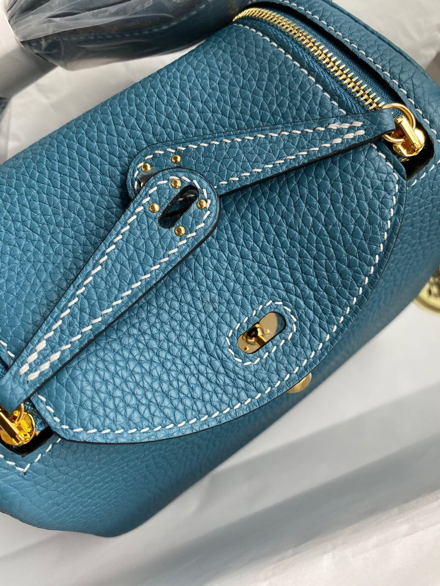 H**mes Mini lindy 19cm