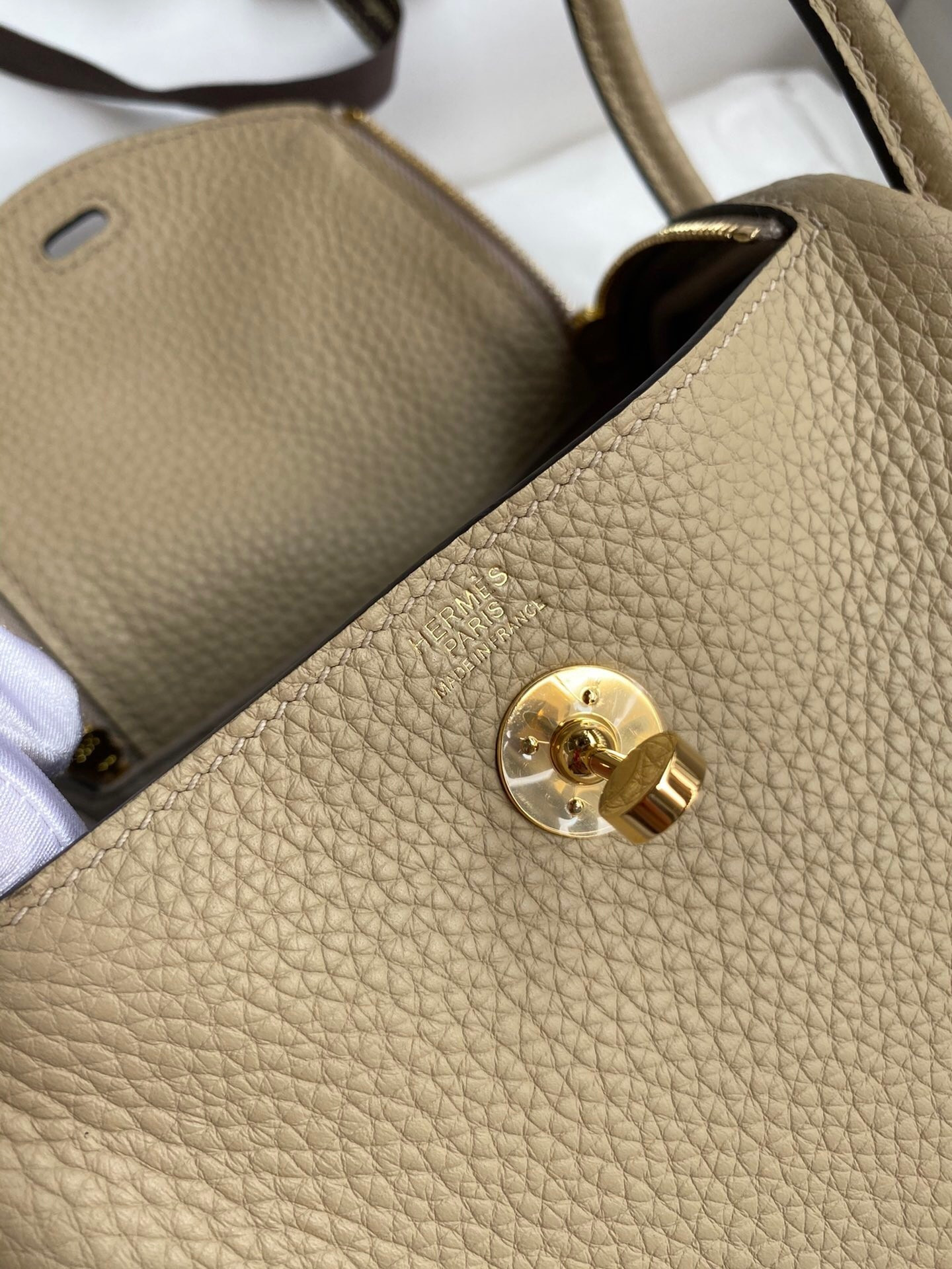 H**mes Mini lindy 19cm