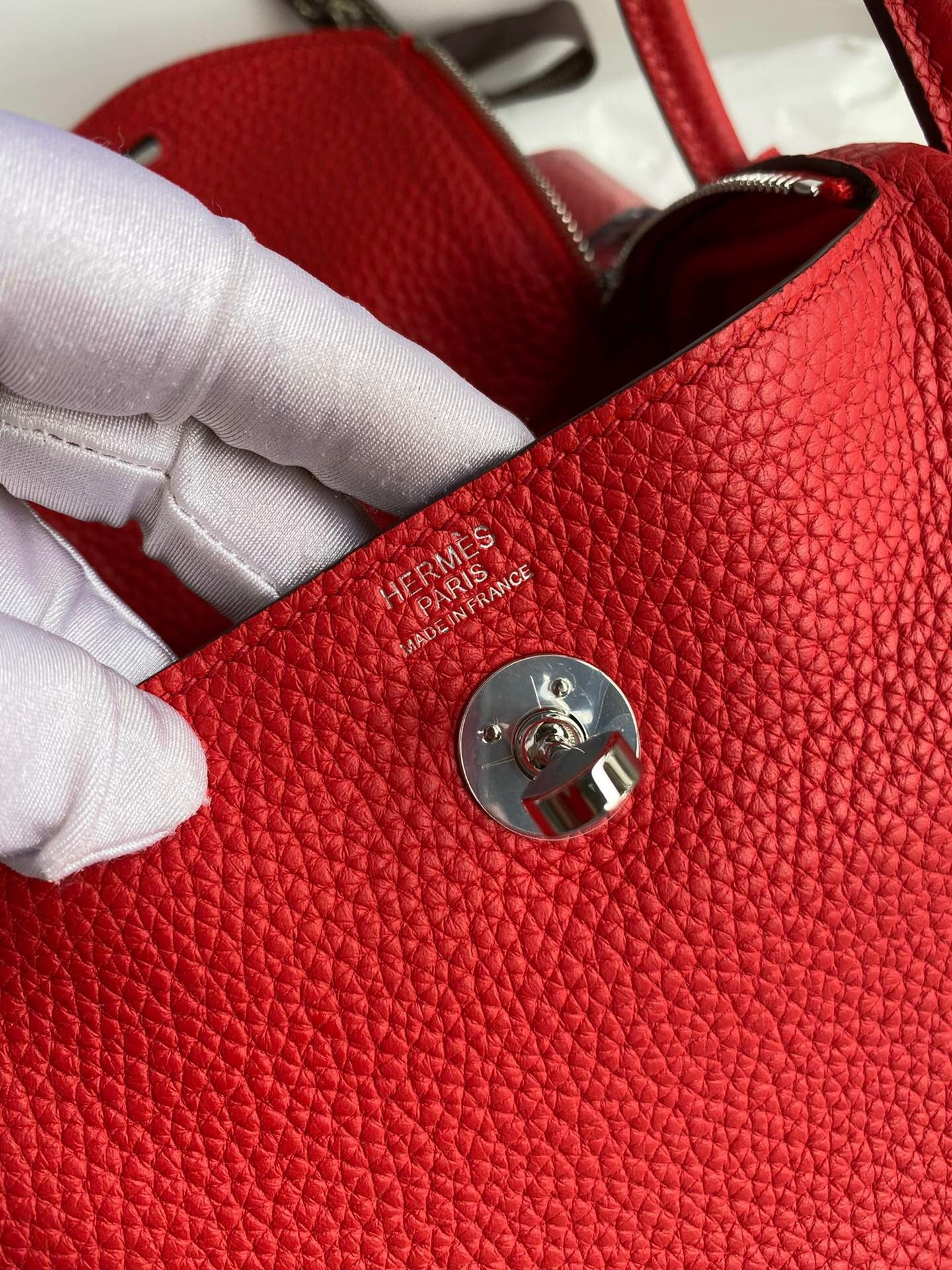 H**mes Mini lindy 19cm