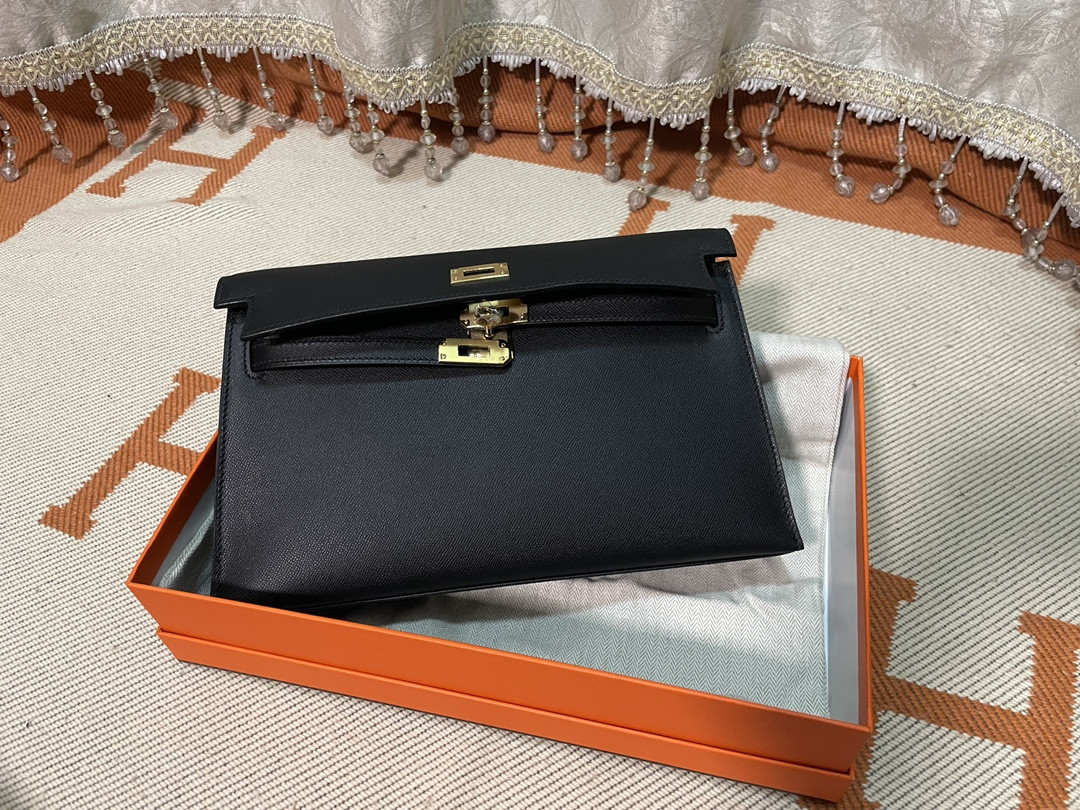 Hermès Kelly Elan Epsom16x27.8x4cm