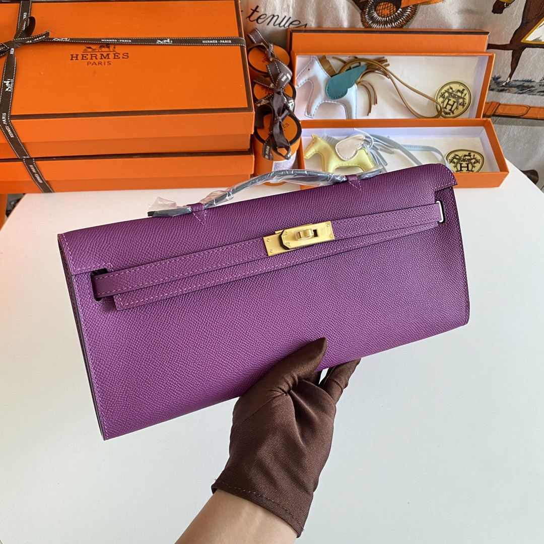 H**mes Kelly Cut 31cm Epsom Leather