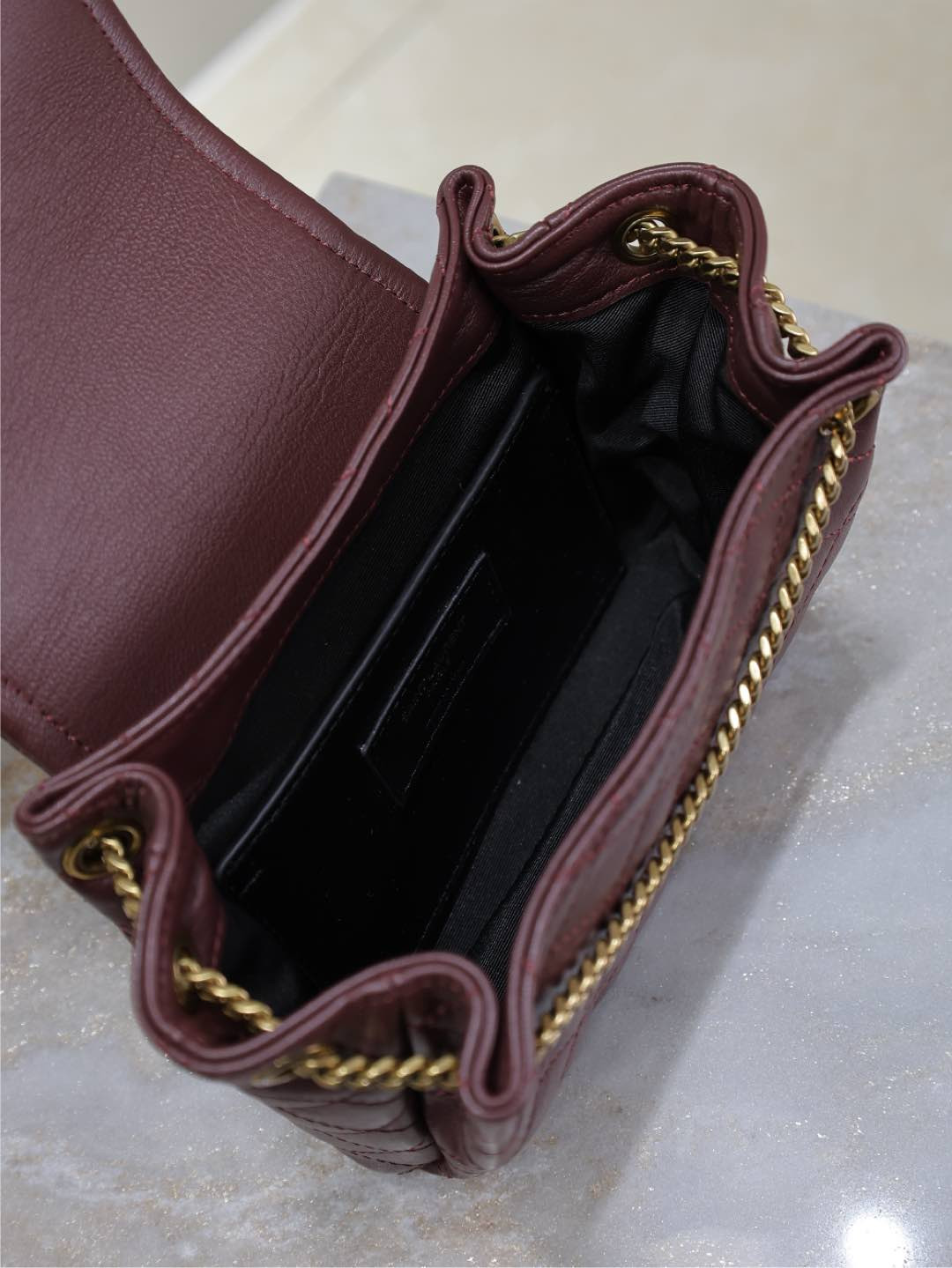 Y*L Mini Nolita in lambskin 18x13x6cm