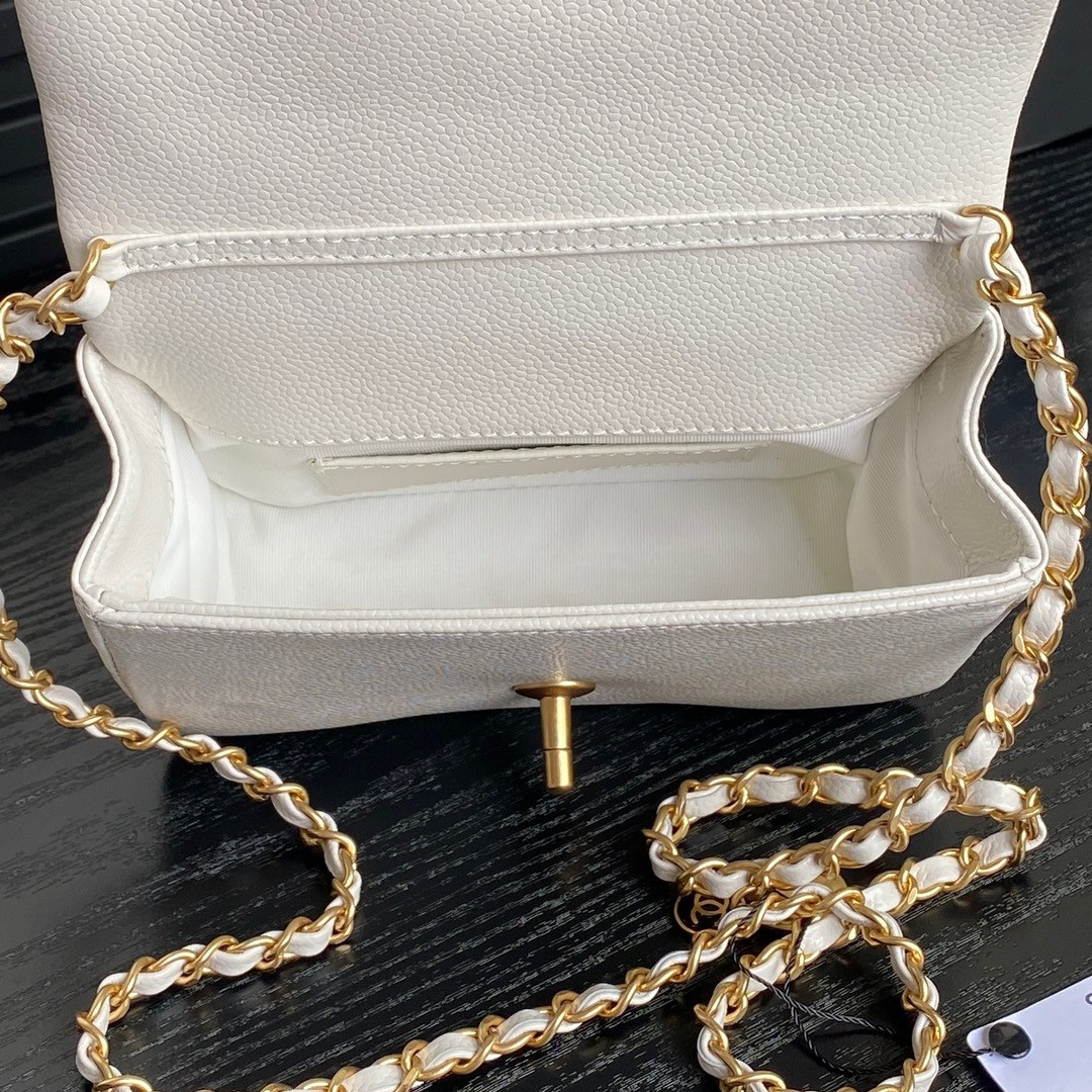 Ch*el MINI FLAP BAG 13×17.5×6cm